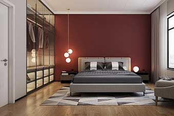 山西现代风格-卧室