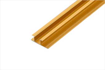 山西航空纤维墙咔铝合金带灯中条（钛金氧化）