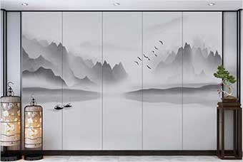 山西森佰汇航空纤维（山水画系列）