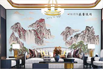 山西森佰汇航空纤维墙咔（鸿运当头）