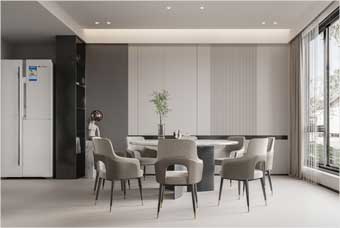 山西餐厅客间案例